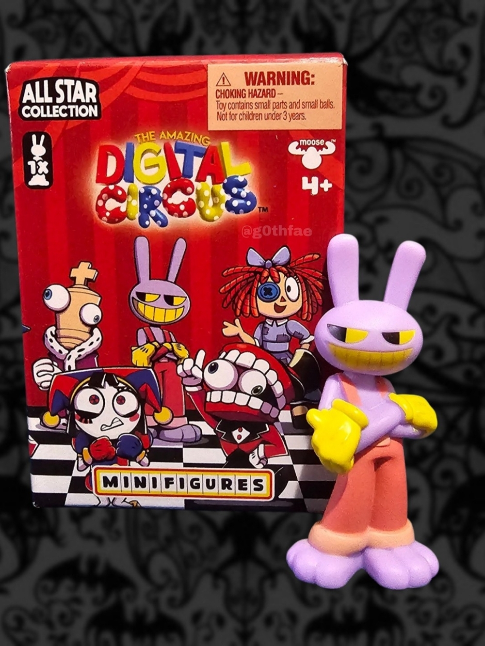 The Amazing Digital Circus Jax 2" Glitch Minifigure - All Star Collection